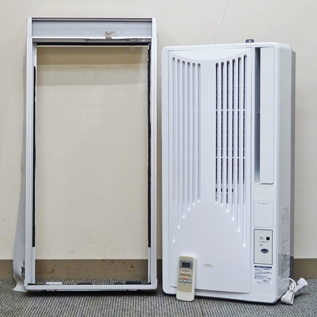 コイズミファニテック 窓用エアコン ホワイト KAW-1606/W - キッチン家電